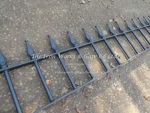 Teardrop railing panel - panel, 6ft