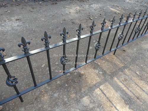 French heavy wrought iron - #,