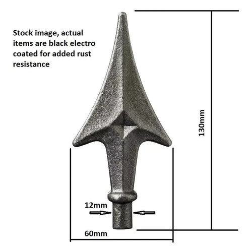 Railhead spear diamond 130mm - railhead,