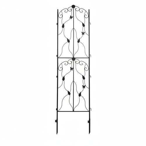 Wrought iron plant - plant, trellis