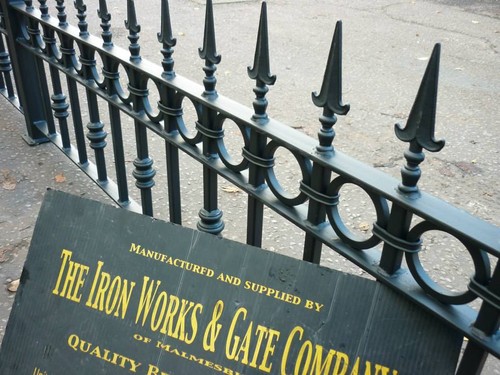 Buckingham wrought iron metal - iron,