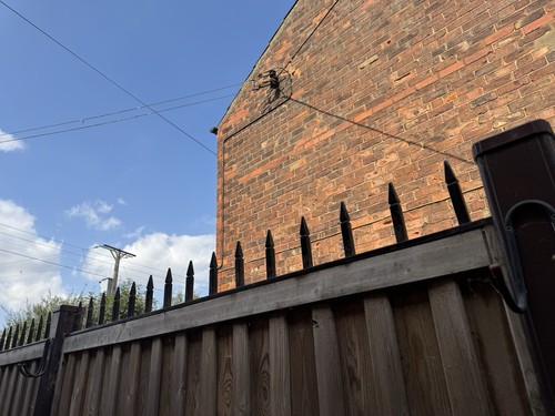 Wrought iron fence topper - wrought,